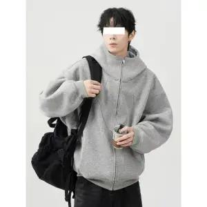 윈터솔져 남친 데일리룩 봄가을 후드 카디건 집업 커플 오버사이즈 간절기 KUK3