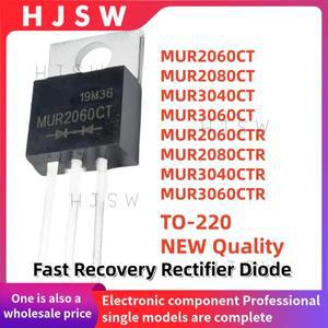 10PCS  MUR MUR2060CT TO220 고속 복구 다이오드
