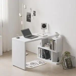 [하프클럽/셀러허브]제이가구 브란스모듈 1200 소형 책상 2단 책장 세트