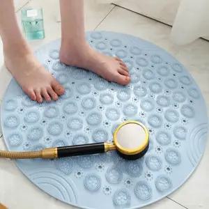 발매트 풋브러쉬 브러쉬 원형 실리콘 발씻기 발세척 xrC4+4SEH