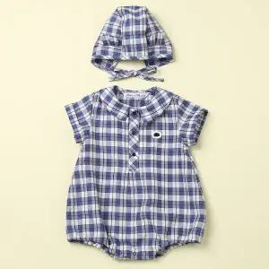 [롯데백화점]타티네쇼콜라 플렌체크슈트SET(50일백일돌선물)TTOMBO064N