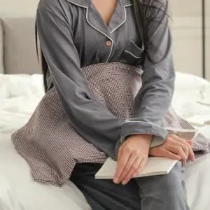 황토 맥반석 프리미엄 온열 찜질 허리 찜질팩 전기찜질기 Idt1+6qvv