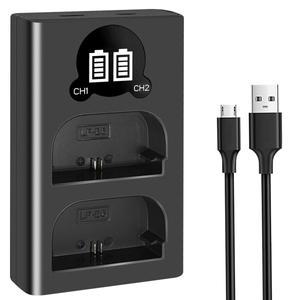 캐논 EOS R 90D 80D 70D 60D 5D Mark II IV 카메라용 LP-E6 LP E6NH LED 듀얼 배터리 충전기