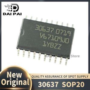 (10개/몫) 100%  원본 30637 자동차 컴퓨터 보드 점화 튜브 드라이버 IC SOP20 For Volkswagen Passat B5