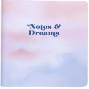 그래 바이닐 저널 - 드림즈 디자인 6인치 x 8인치 120페 줄 서 있는 페 리뷰 페의 연도 특징