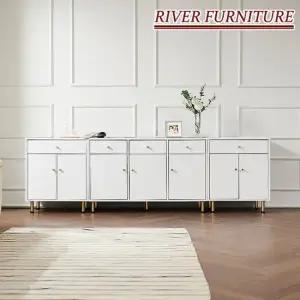 리버퍼니쳐 오리온 대용량수납 거실장 A형 RH0072