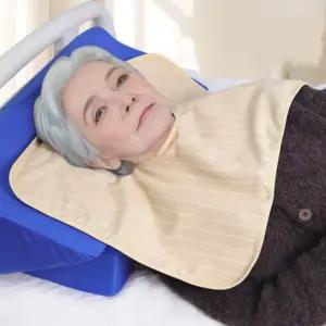 간병 턱받이 노인 침받이 방수 병원 휴대용 His6+4AFD