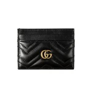 여성 GG 마몬트 마틀라세 카드 지갑 443127 DTD1T 1000)