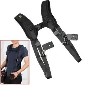 촬영 듀얼 바디 가슴 체스트 하네스 DSLR 카메라 퀵 스트랩 벨트