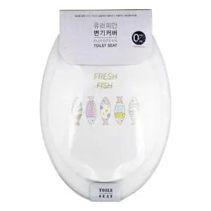쉬운 국산 하드 모던 변기커버 변기시트 O형 대형