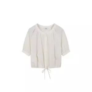 POLHAM 여성) 반팔 퍼프 블라우스_PHF2WC2176 103940