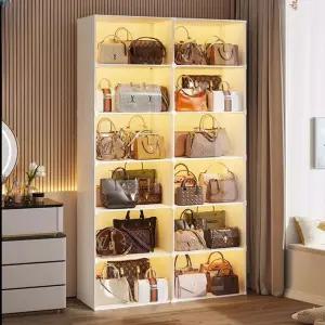 가방정리대 명품 가방 보관함 핸드백 진열장
