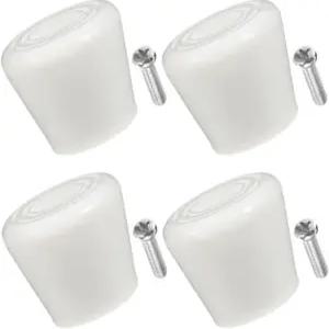 밀리스텐 4세트 인라인 스케이트용 롤러 토 스토퍼 듀얼 로우 브레이크 메커니즘과 마모 방지 설계용