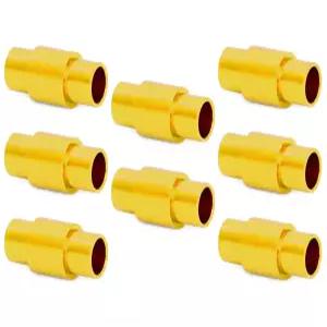 스케이트 스페이서 8pcs 알루미늄 합금 휠 베어링 스텝 스피드 롱 슬리브 인라인 신발 스쿠터 6mm 액슬