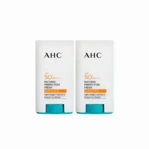 [NS홈쇼핑]AHC 내추럴 퍼펙션 프레쉬 선스틱 17g (SPF50+)(1+1)[35843696]