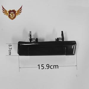 도요타 코롤라 1985-1990 힐럭스 84-88 랜드 크루저 85-90 좌우용 블랙 크롬 외부 문 핸들 아연