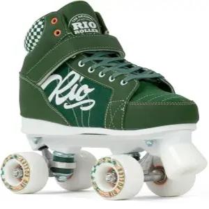 리오 롤러 마헴 II 스케이트 - 남녀 공용 실내/야외 쿼드