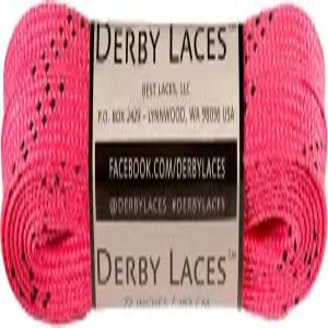 더비 레이스 롤러 하키 및 스 스케이트 부츠용 핫 핑크 72인치 왁스