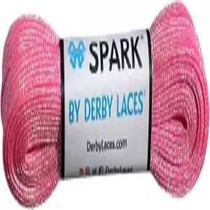 더비 신발 스케이트 부츠 롤러 하키 스 핑크 코튼 캔디 스파크 신발끈 묶다