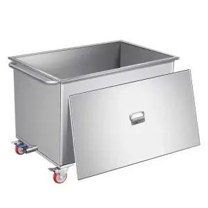 대형 스텐통 사각 SUS 50x30x40 120kg 숙성 운반 염장 박스 업소용 20 식품