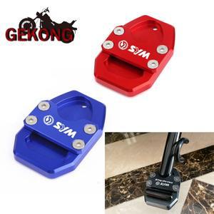 SYM CRUISYM 300 GTS joymax GTS300i 바이크 오토바이 CNC 킥 스탠드 풋 사이드 확장 지지판 확대기 패드