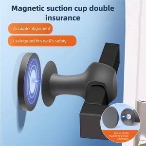 실리콘 도어 스톱 핸들 보호 패드 무소음 커버 저항 충돌 방지 도구 흡착