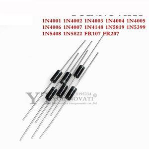 100 조각 1N4001 1N4148 1N5819 1N5399 1N5408 1N5822