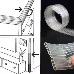 모서리 안전보호대 1m 투명 코너 에어쿠션 유아안전fgh117