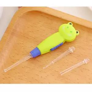 동물캐릭터 LED 귀이개 3가지타입 교체형 귀후비개 dwV8+7vsn