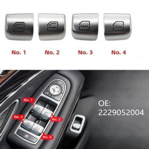 호환상품 메르세데스 S-클래스 W222 버튼 윈도우 스위치 커버 자동차 문 교체용 패널