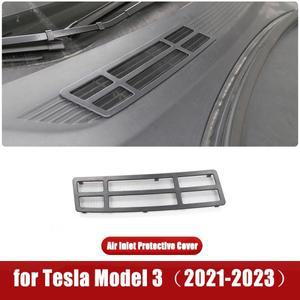 테슬라 호환 모델 3 Y 에어 인렛 보호 커버 흡입구 그릴 벌레 방지 필터 전면 차량 내부 액세서리