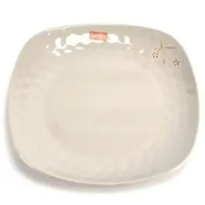 멜라민 그릇 사각 접시 쿠프 반찬 그릇 찬기 34.6cm tLC3+5YUW