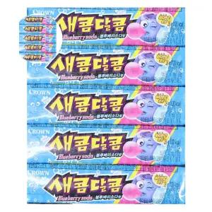 블루베리 소다 새콤달콤 15개입 1박스 새콤달콤 맛