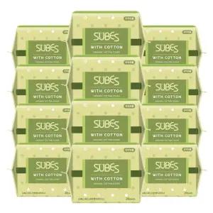 슈베스 위드코튼 유기농 순면커버 생리대 팬티라이너 20P x12팩