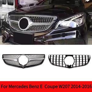 메르세데스 벤츠 호환 E 클래스 쿠페 W207 E200 2014-2016 완벽 호환 다이아몬드 스타일 프론트 범퍼 그릴