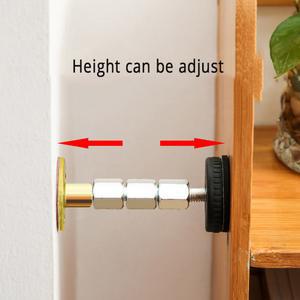 침대 옆 고정 장치 조정 가능한 흔들림 방지 충돌 패드 자체 접착 링 가정용 안정기용 상단