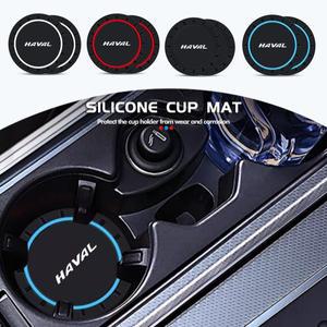 하발 졸리온 H1 H2 H3 H4 H5 H6 H7 H8 H9 M6 F7x M4 F5 Cuv용 실리콘 차량용 컵홀더 미끄럼 방지 매트 2개