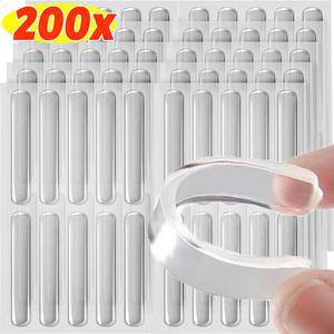 투명 충돌 방지 스트립 실리콘 캐비닛 도어 범퍼 자체 접착 서랍 패드 가구 보호 버퍼 스톱