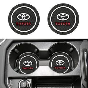 2개입 자동차 컵받침 미끄럼 방지 패드 액세서리 토요타 4러너 하리어 벤자 야리스 크로스 아우리스 아벤시