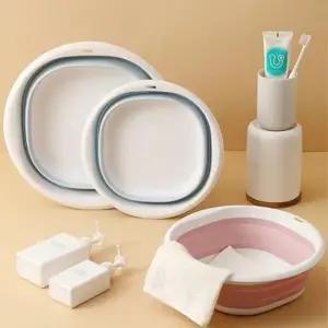 [SBD] 세숫대야 빨래 폴딩 세수대야 접이식 대형 대야