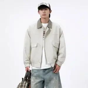 남친 하프 가을 빈티지 코트 짧은 체크 재킷 상의 칼라 BE3