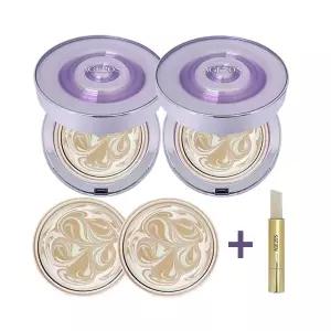 에이지20s 팩트 홈쇼핑 최신상 다이아 물광샷 23호 본품 2개+리필 2개+볼류밍밤