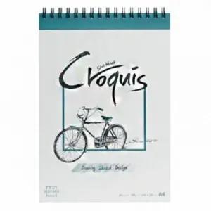 크로키북 삼원)아트스퀘어 크로키 A4(CG03/105g/80매)그린