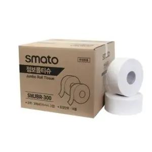 업소용 국산 점보롤티슈 2겹 95mmx300m 16롤(1box)