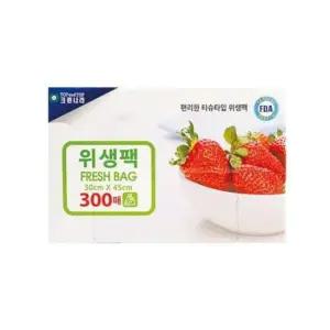 위생용품 크린나라 위생팩 대형 x 300매 (30cm 45cm)