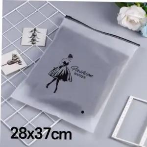 지퍼백 패션 반투명 여행용파우치 TBZ 28x37