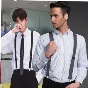 멜빵 TBZ 남자멜빵 촬영소품 서스펜더 캐주얼 정장 고정 집게