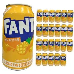 24캔 파인 탄산 환타 355ml x