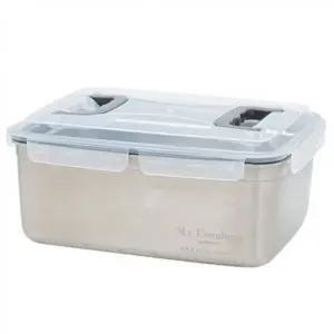 밀폐용기 찬기 정사각 9500ml 반찬통 스텐락 김치통 nea5+4sfq