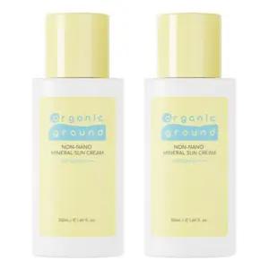 아동용 오가닉그라운드 리뉴얼 논나노 미네랄 선크림 SPF50+ PA++++ 50ml 2개